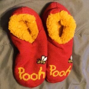 Winnie the Pooh slipper socks